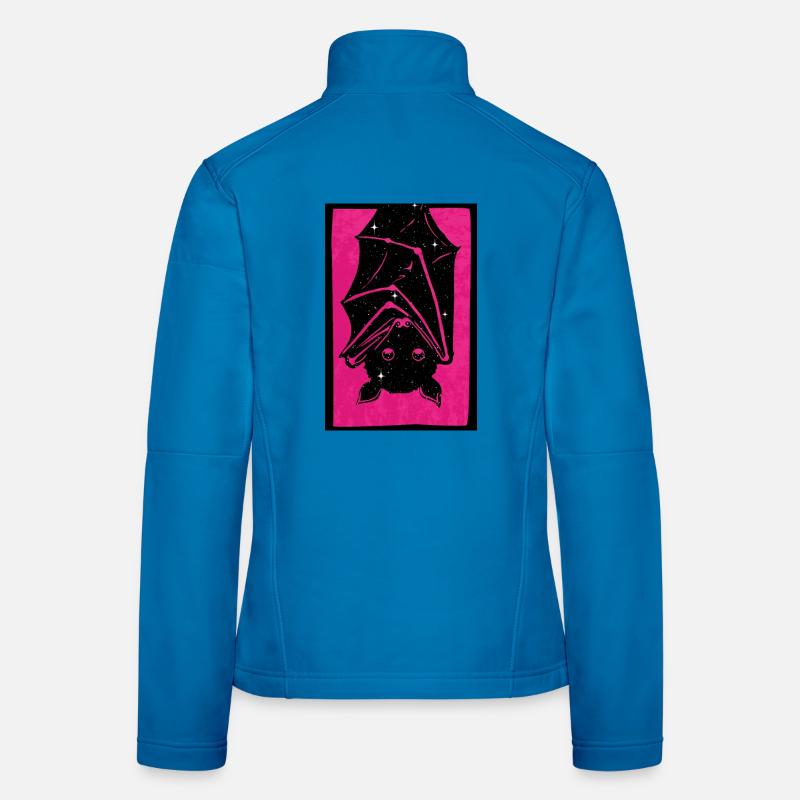 Impression de Spacebat Veste en tissu softshell Femme