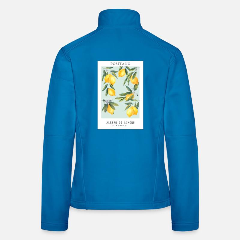 Citrons Veste en tissu softshell Femme