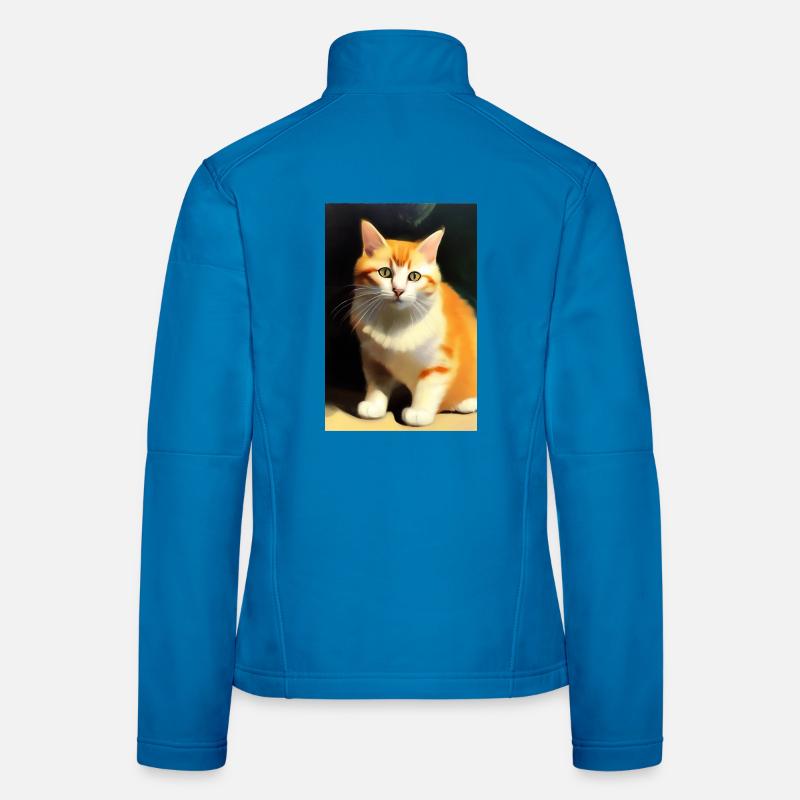 Image du chat Veste en tissu softshell Femme