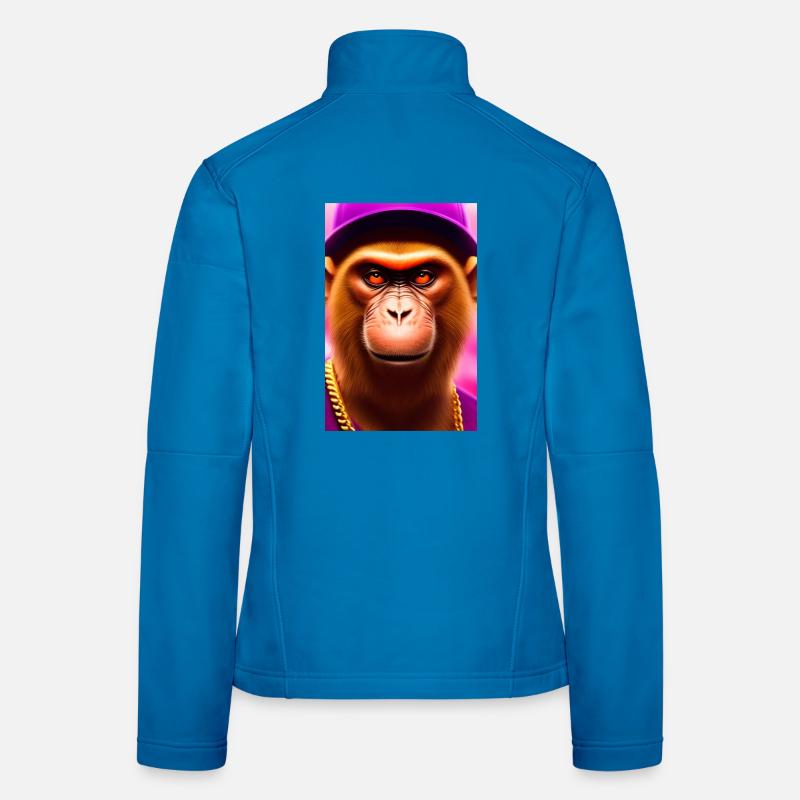 singe cool Veste en tissu softshell Femme