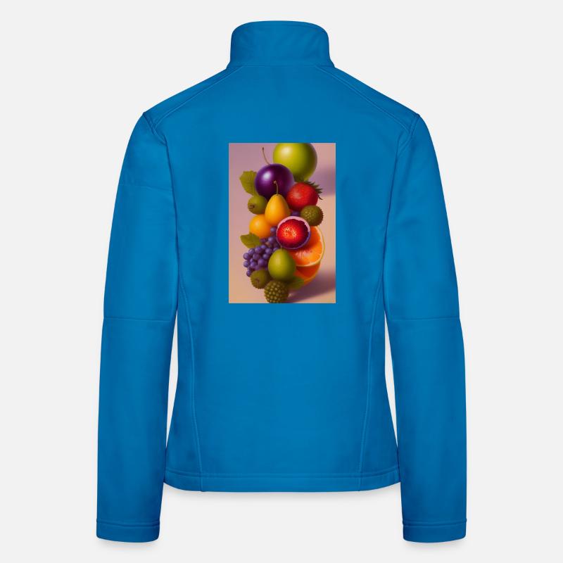 Früchte Frauen Softshelljacke