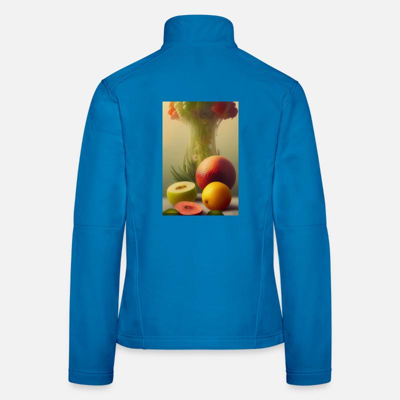 Früchte Frauen Softshelljacke