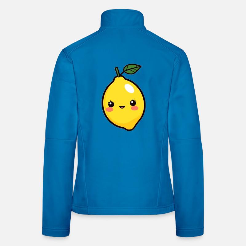 Citron Veste en tissu softshell Femme