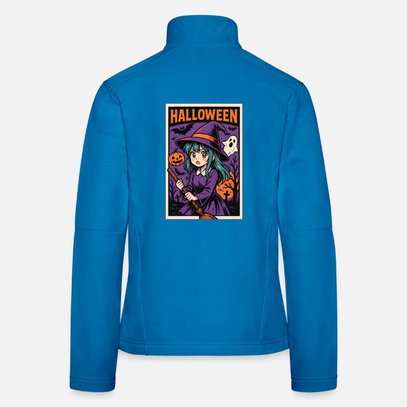 Classic Halloween - Witch - Women's Softshell Jacket - light blue