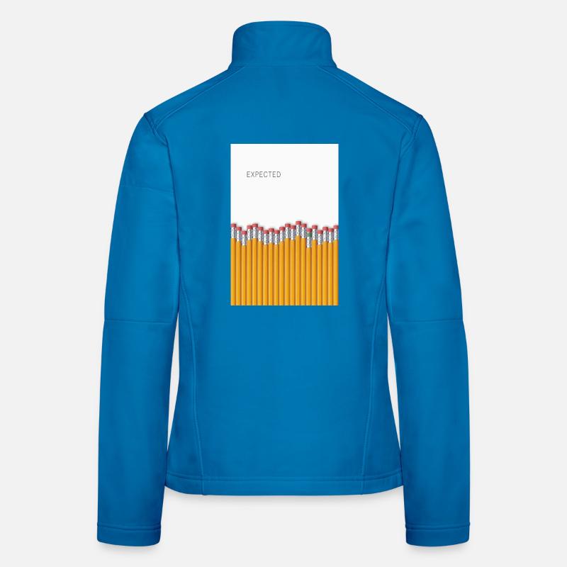 Expected Minimalist Concept Design Women's Softshell Jacket