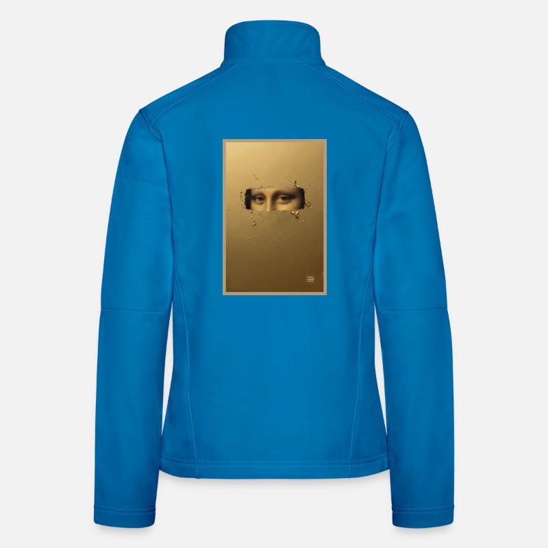 Mona Lisa Goldenes Ticket Frauen Softshelljacke