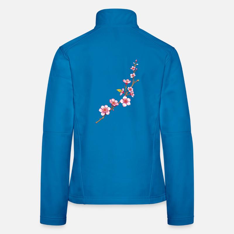 Fleur Veste en tissu softshell Femme