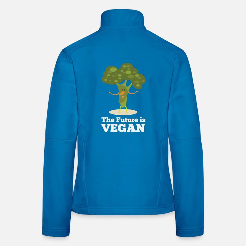 The Future is Vegan Women's Softshell Jacket