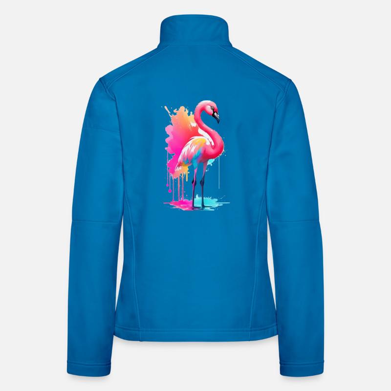 Flamingo Frauen Softshelljacke