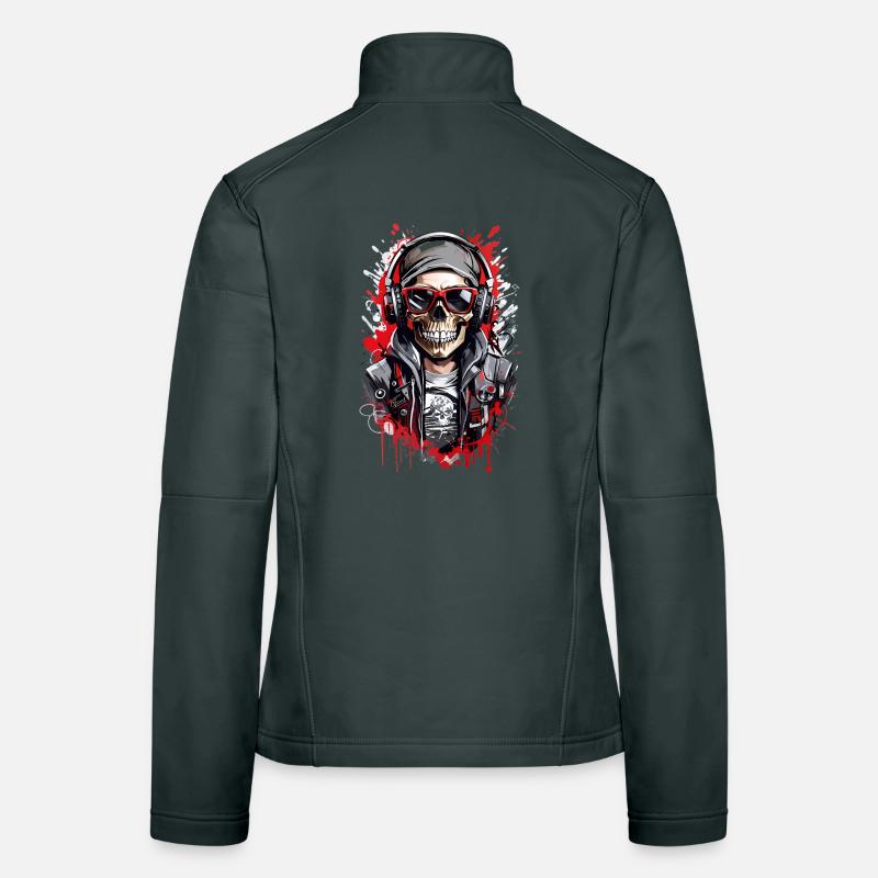Cool skull Women's Softshell Jacket