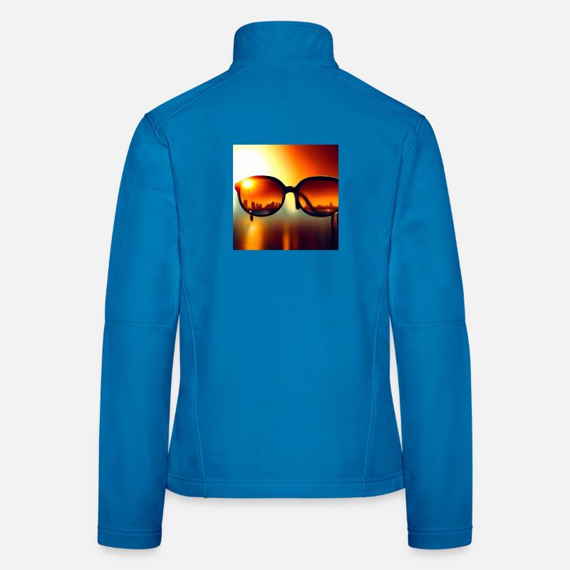 Sunglass-Skyline Frauen Softshelljacke