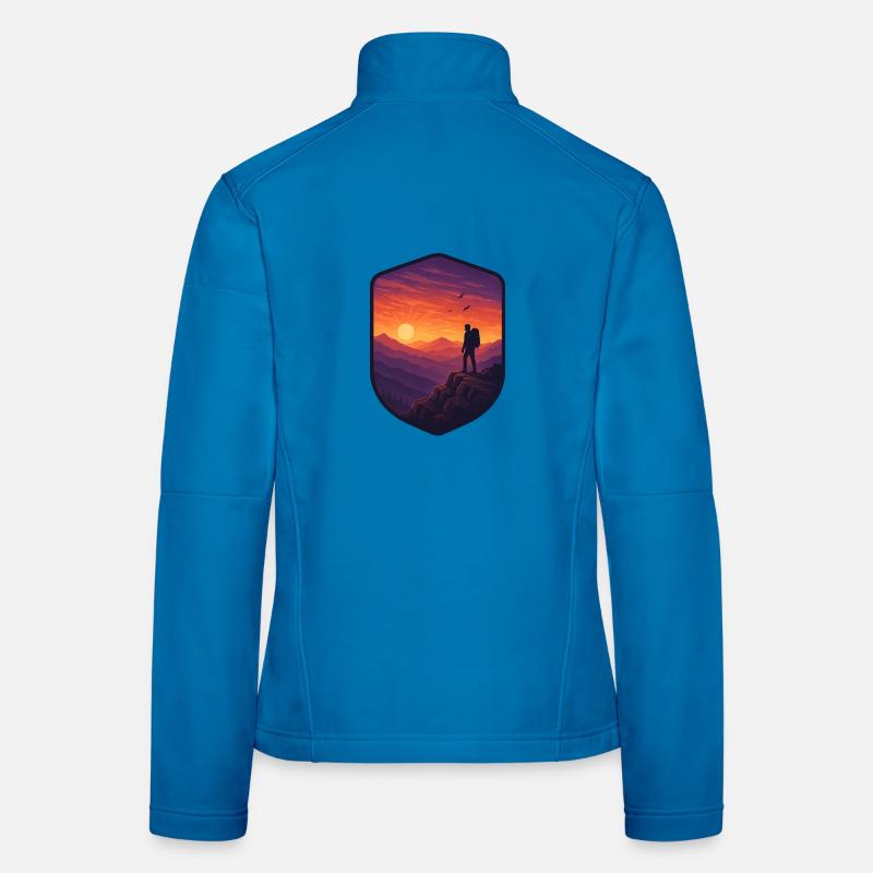 Sunset Ridge - Frauen Softshelljacke - Lichtblau