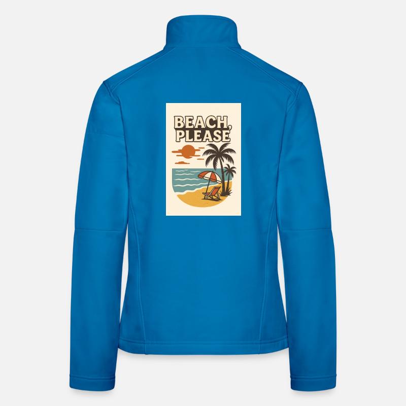 Beach, Please Frauen Softshelljacke