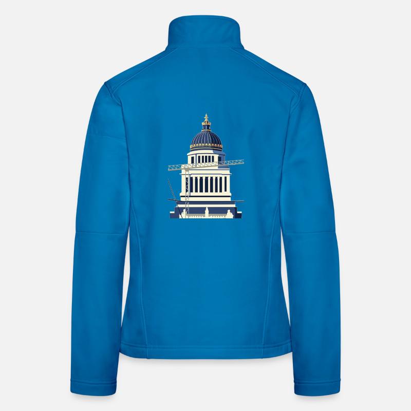 Palast der Justiz Frauen Softshelljacke