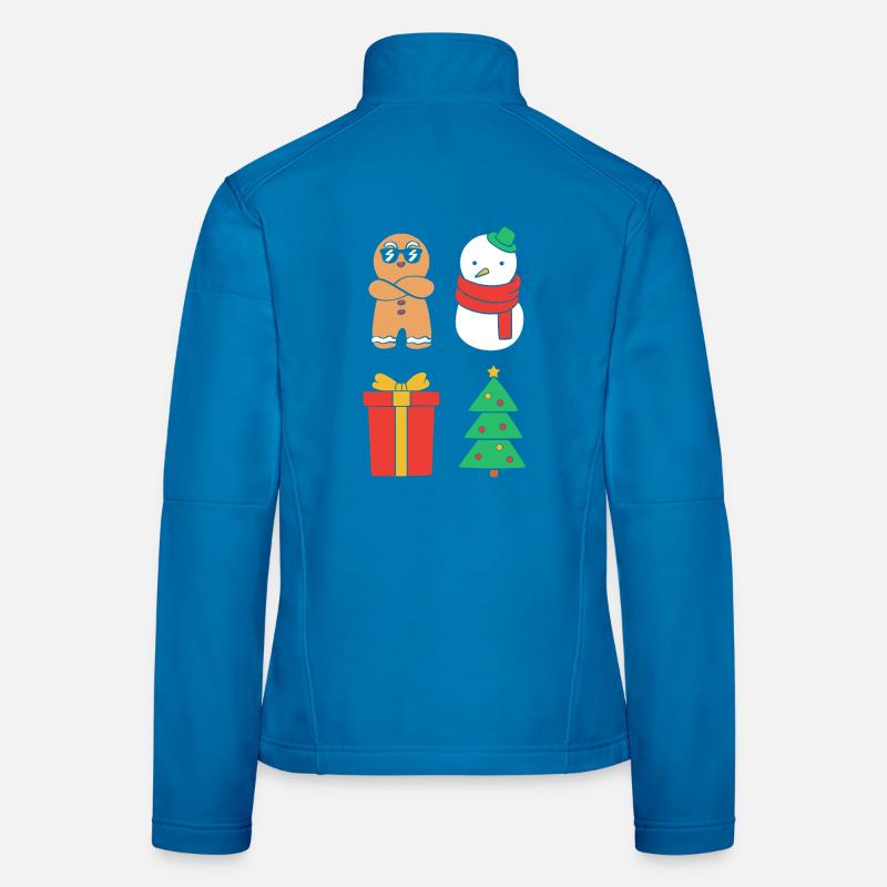 Gingerbread Christmas Gingerbread Man Gingerbread Women's Softshell Jacket