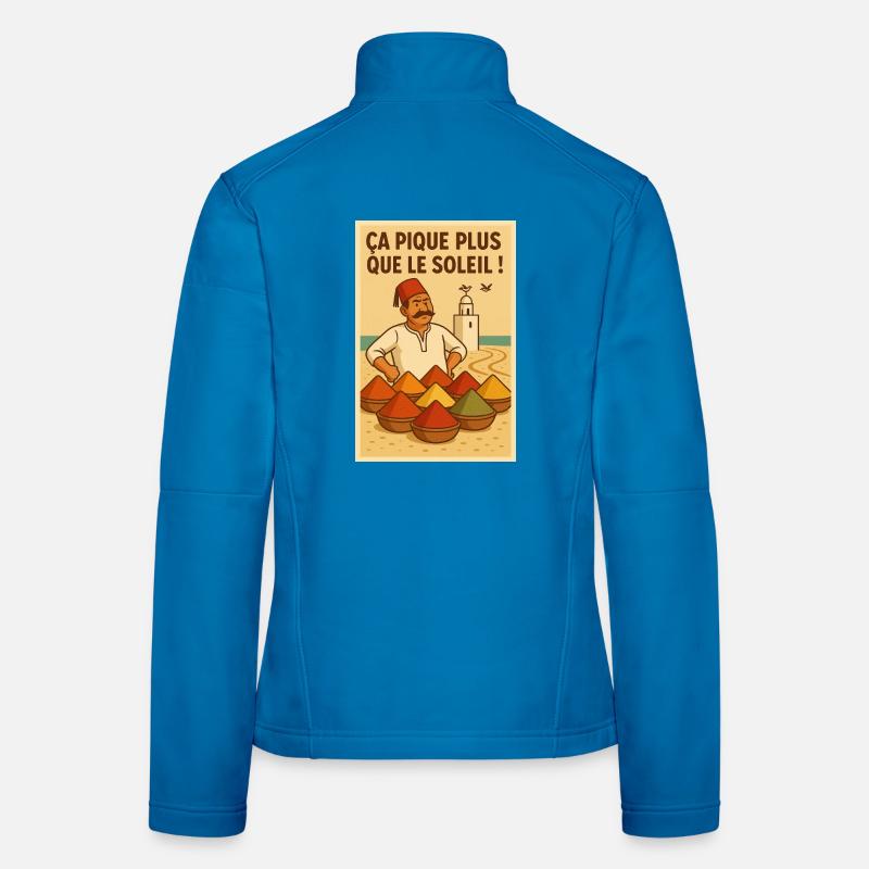 Sahara Spice Humor Frauen Softshelljacke