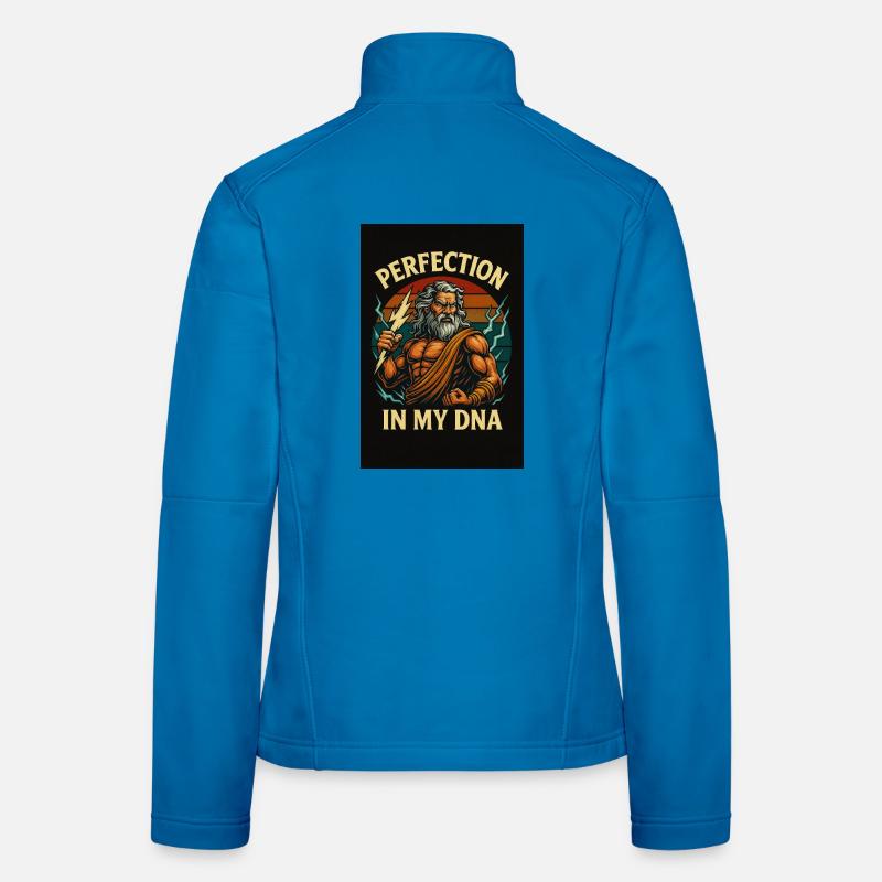 Perfektionskraft – Gott des Donners Frauen Softshelljacke