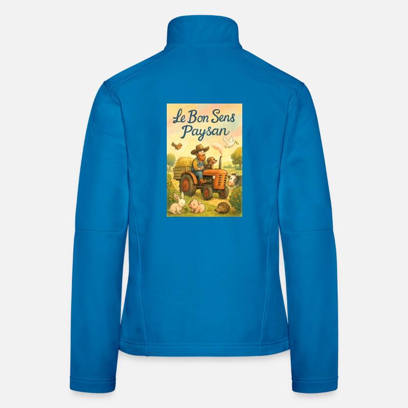 Le Bon Sens Paysan Veste en tissu softshell Femme