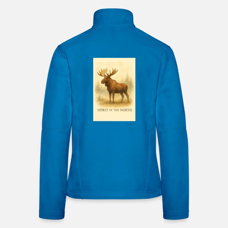 Geist des Nordens: Elch Frauen Softshelljacke