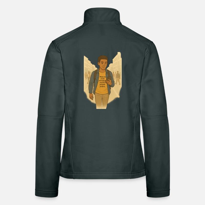 Self-confident participation Women's Softshell Jacket