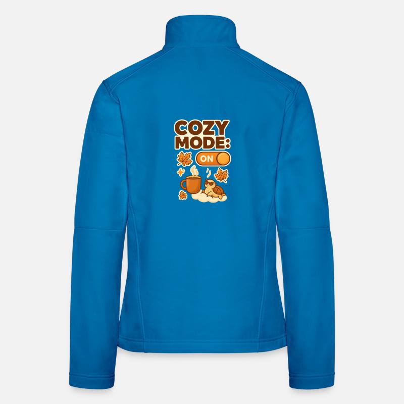 Cozy Mode: Herbsttee Schildkröte Frauen Softshelljacke