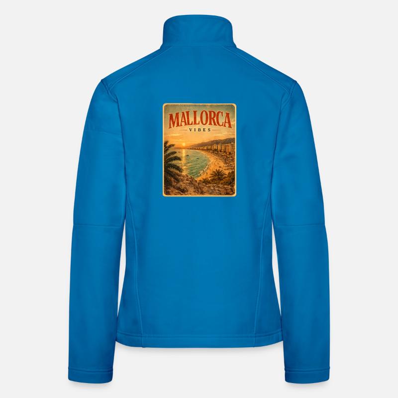 Mallorca Vibes Frauen Softshelljacke