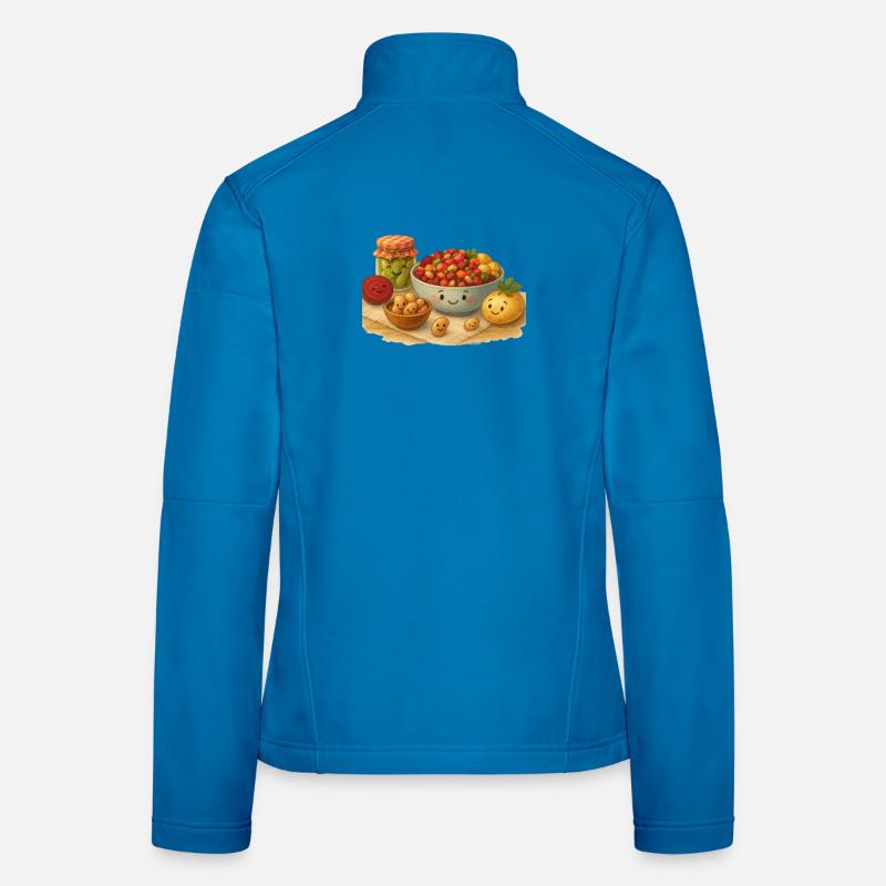 Vinaigrette Salat Frauen Softshelljacke