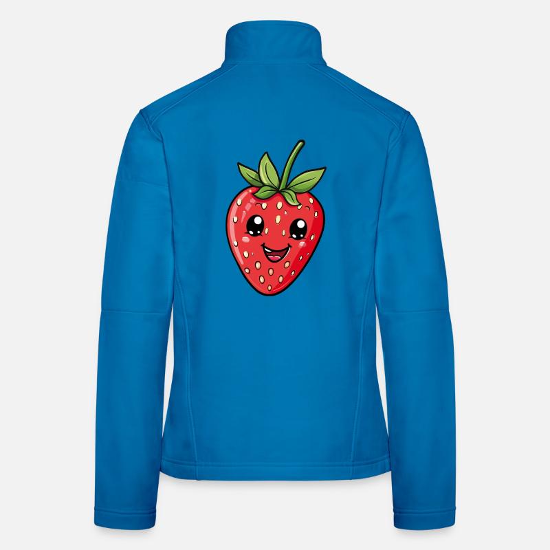 Fraise Veste en tissu softshell Femme
