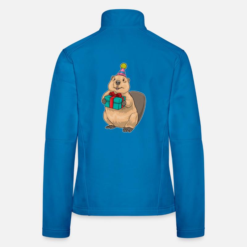 Biber Geburtstag Paket Frauen Softshelljacke