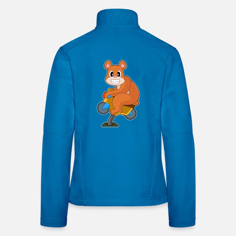 Bear Motorcycle Women's Softshell Jacket