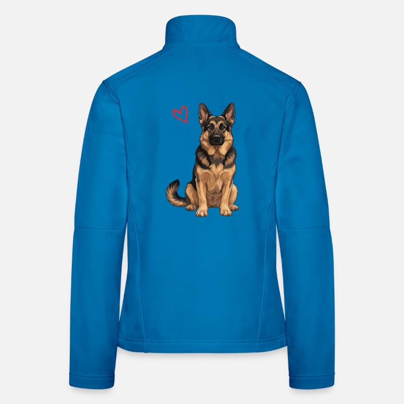 Deutscher Schäferhund, Schäferhund Frauen Softshelljacke