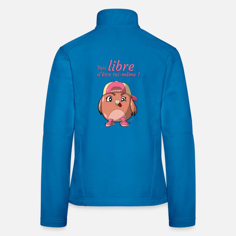 Libre d'être soi même Veste en tissu softshell Femme