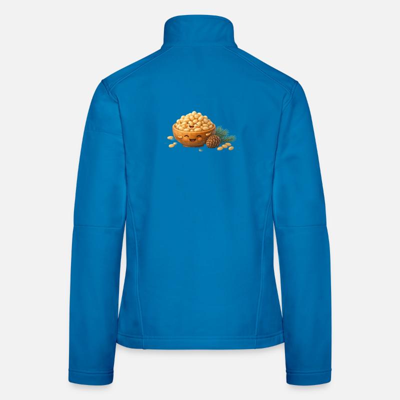 Pignons de pin Veste en tissu softshell Femme