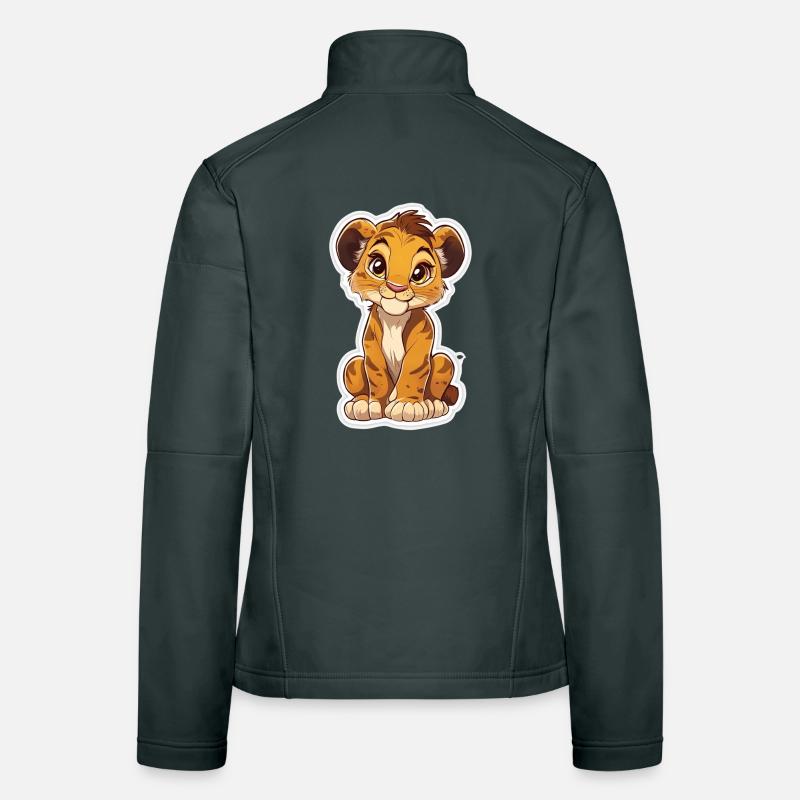 Löwe Frauen Softshelljacke