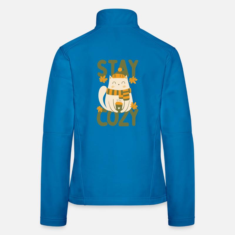 Reste au chaud Veste en tissu softshell Femme