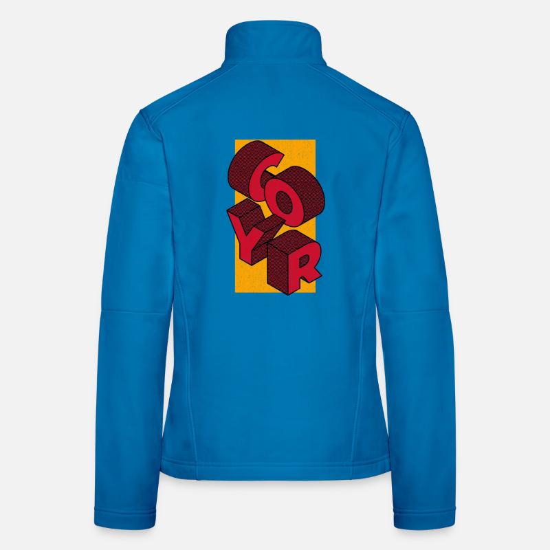 COYR (Come On You Reds) - Women's Softshell Jacket - light blue