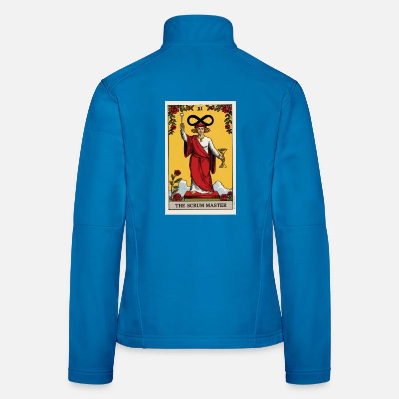Le Tarot de l’Infini Scrum Master Design Veste en tissu softshell Femme