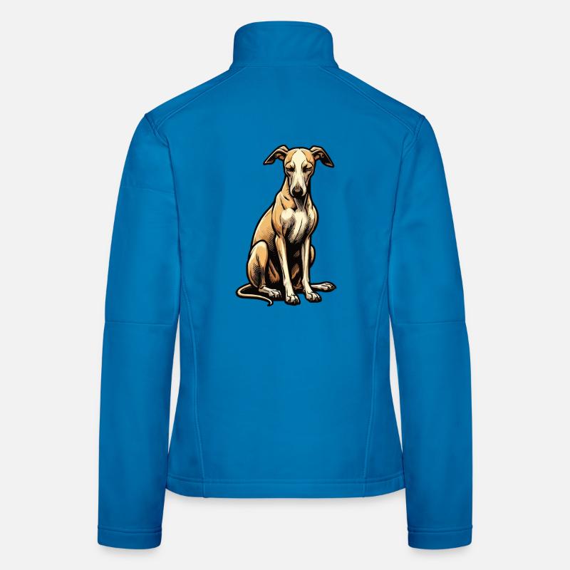Whippet Greyhound Whippets Greyhound Owner Women's Softshell Jacket