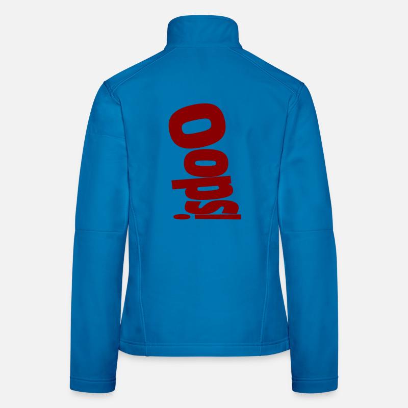 Oops Fall Women's Softshell Jacket