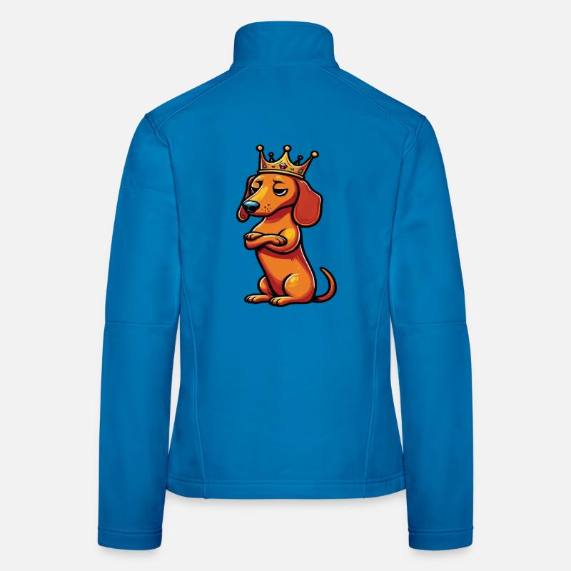 Propriétaire teckel Teckel Propriétaire teckel Propriétaire teckel Amant teckel Veste en tissu softshell Femme