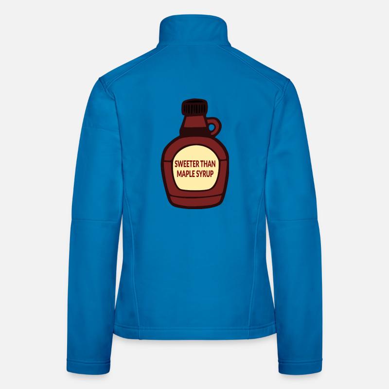 Maple Syrup Sweet Compliment Women's Softshell Jacket