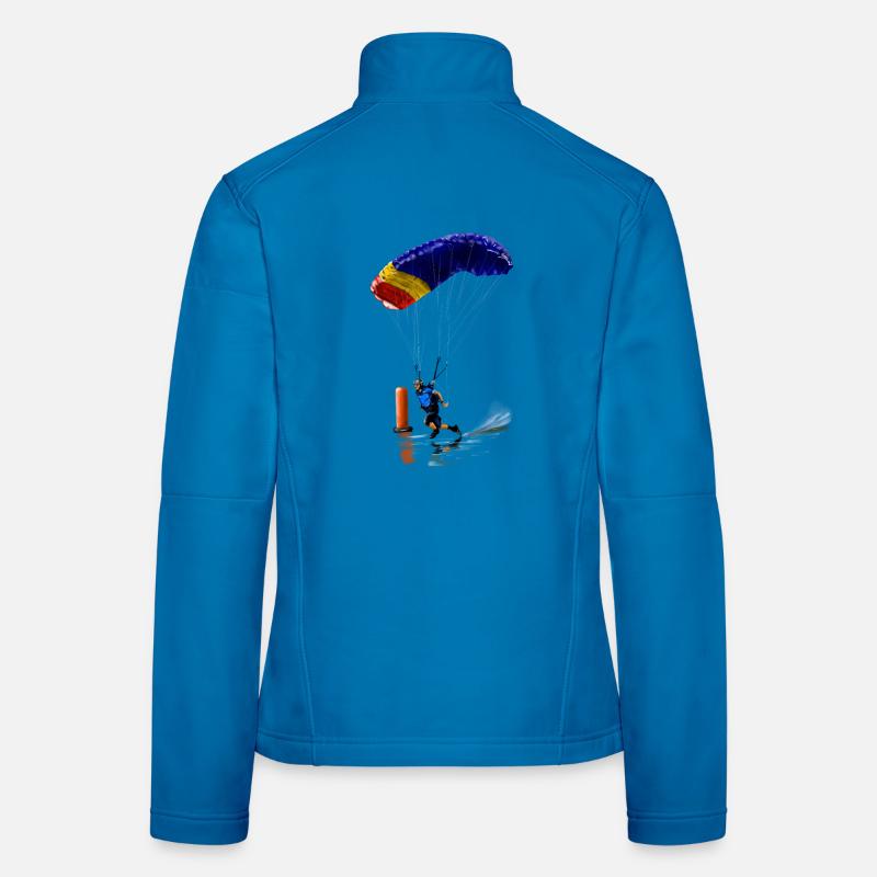 Piqué Veste en tissu softshell Femme
