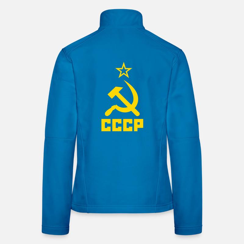 urss Veste en tissu softshell Femme