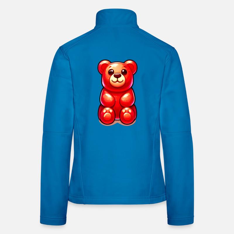 Teddybär Frauen Softshelljacke