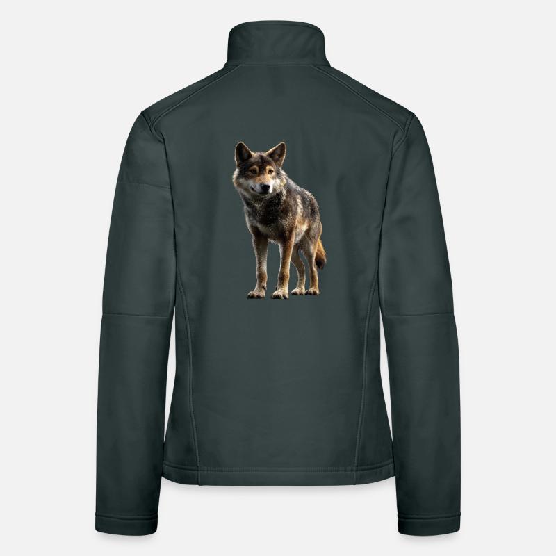 Wolf Love Wolves Wolf Pack Wolfhound Wild Wolf Women's Softshell Jacket