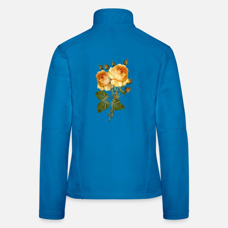 Fleur Veste en tissu softshell Femme