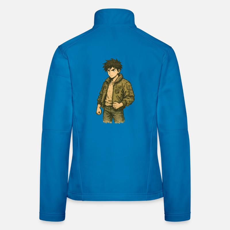 Olive Jacket Ranger - Women's Softshell Jacket - light blue