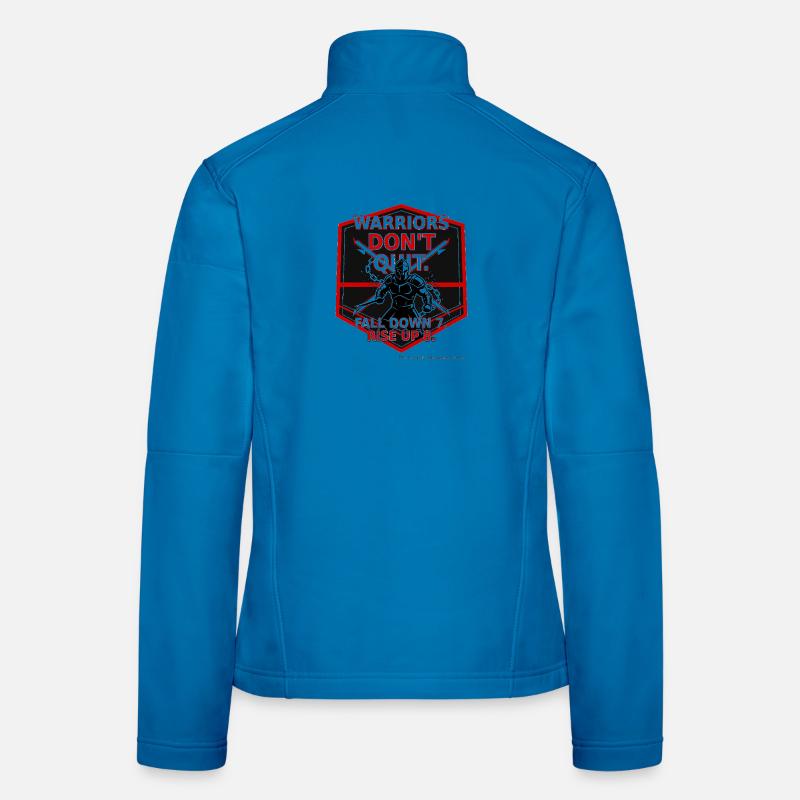 Persévérance guerrière Veste en tissu softshell Femme