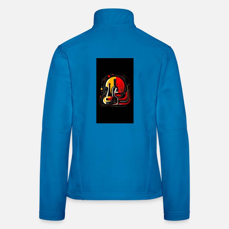 Wein 2 4 Frauen Softshelljacke