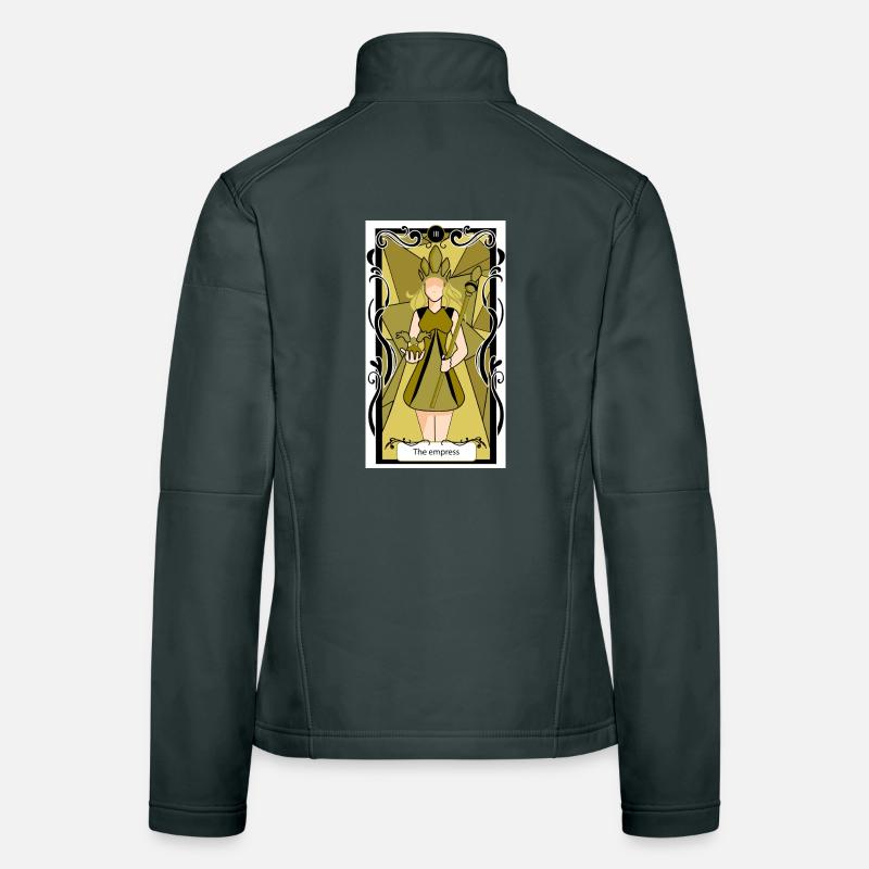 L'Impératrice Dorée Tarot Veste en tissu softshell Femme